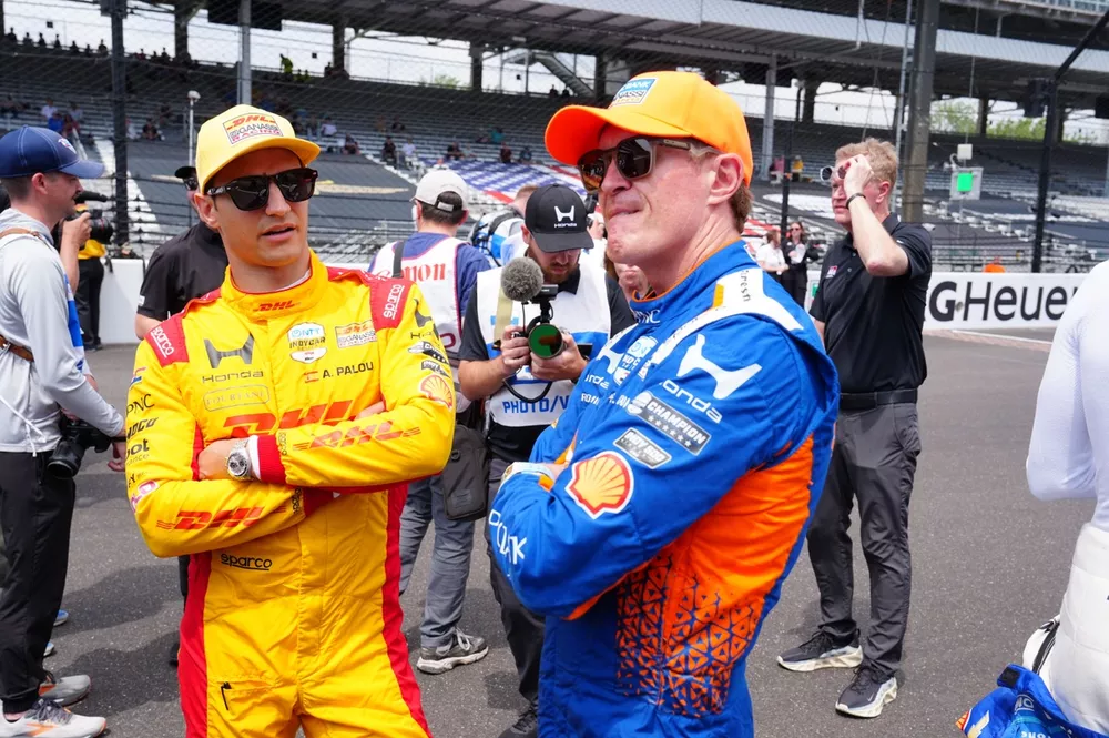 Alex Palou and Scott Dixon, Chip Ganassi Racing