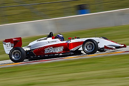 New USF2000 car concludes road course test program