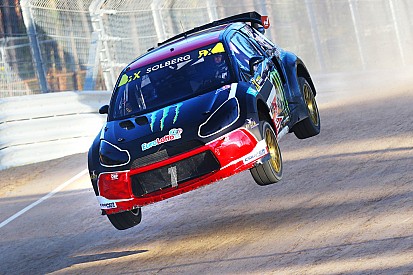 Solberg disqualified from Q2 after clash with Ekstrom in Latvia