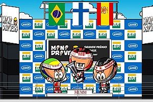 Vídeo: Raikkonen, campeón en Brasil ante Hamilton-Alonso (por MiniDrivers)