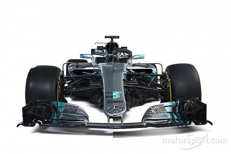 Mercedes W08 vs. Mercedes W09