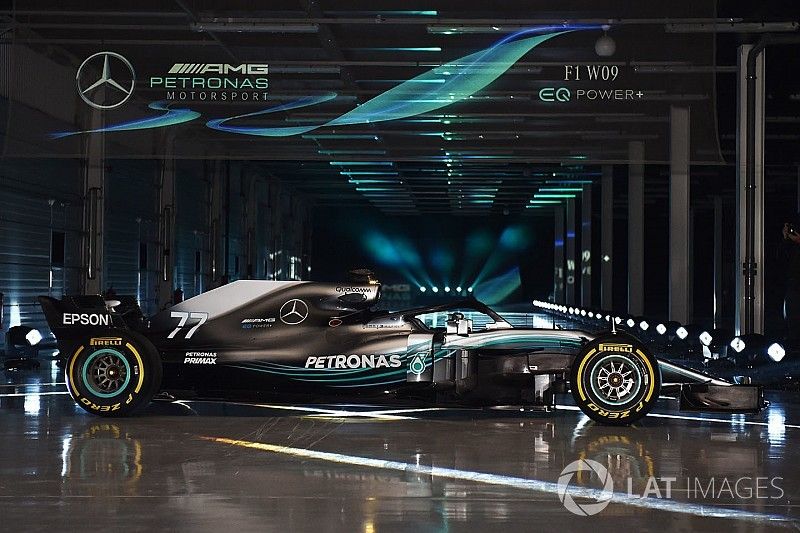 Photos - La présentation de la Mercedes F1 W09