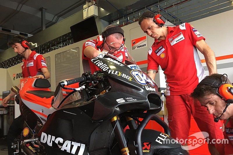 Dovizioso bingung tentukan pilihan fairing Ducati