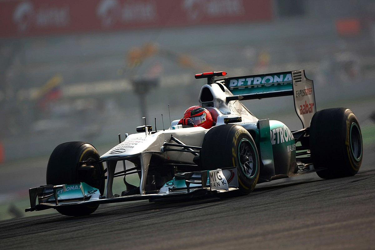 Schumacher nagy szerepet vállalt abban, hogy a Mercedes ennyire sikeres