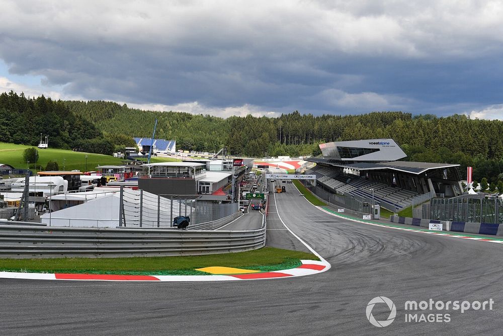 Eerste bocht Red Bull Ring