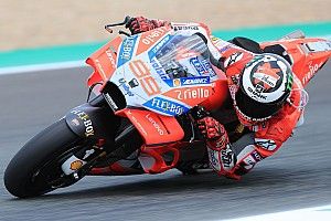 Lorenzo está satisfecho con las mejoras que llevó Ducati a España