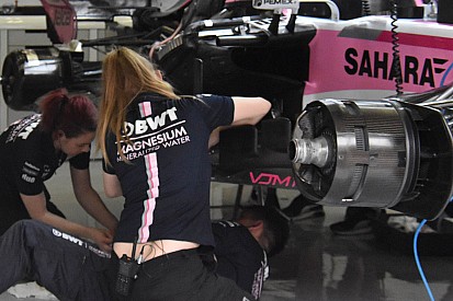 Force India: cresce la presenza femminile al lavoro sulla VJM11
