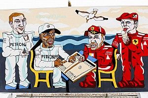 GALERÍA: el arte urbano de la F1 en Bakú
