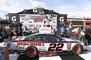 Joey Logano dominates NASCAR Xfinity Series race at Fontana