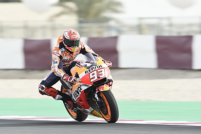 Márquez lidera el warm up en Losail por delante de Dovizioso y Petrucci