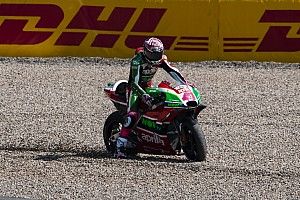 Aleix Espargaró, con un traumatismo torácico, se pierde el Gran Premio de Alemania