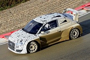 Ekstrom's new Audi World RX challenger breaks cover
