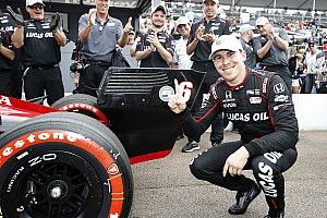 Estreante na Indy, Wickens é pole em San Pete; Leist é 3º