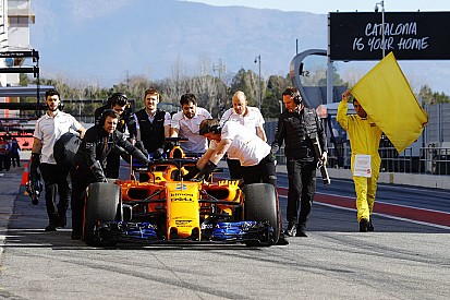 Barcelone, J5 - Encore du temps perdu pour McLaren à la mi-journée