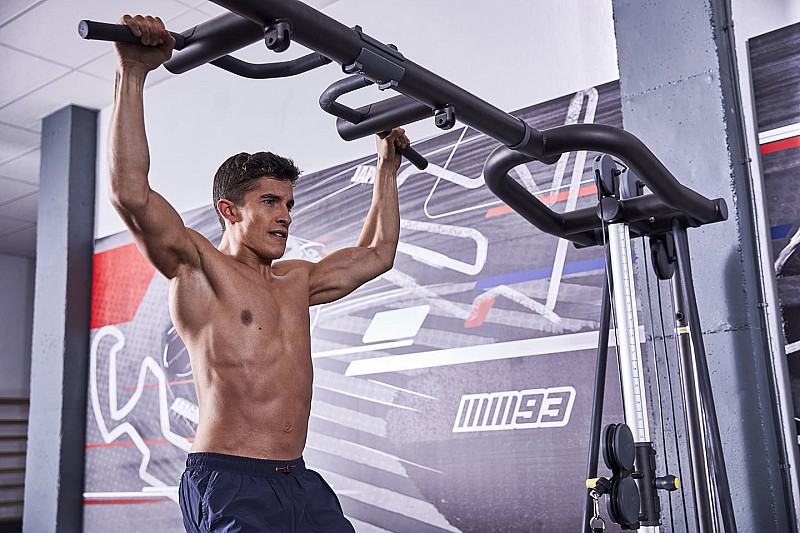 Así se prepara <b>Marc Márquez</b> para MotoGP