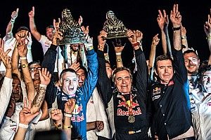 GALERIA: A festa dos vencedores do Dakar 2018