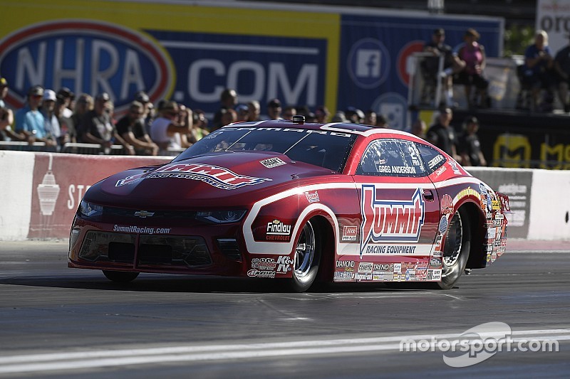 B. Force, Beckman, Anderson and Ellis current No. 1 qualifiers at season ending NHRA finals