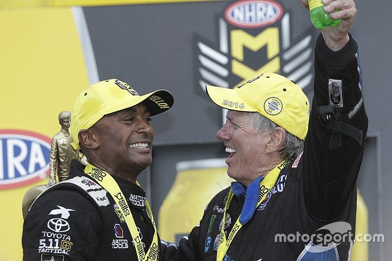 Antron Brown, John Force start Countdown in winning style
