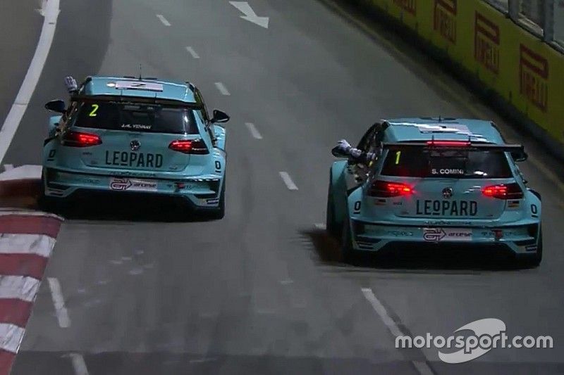 Vernay-Comini, è grande doppietta Leopard in Gara 1 a Singapore!