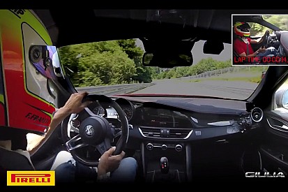 Ecco il video del Record al Ring dell'Alfa Romeo Giulia Quadrifoglio