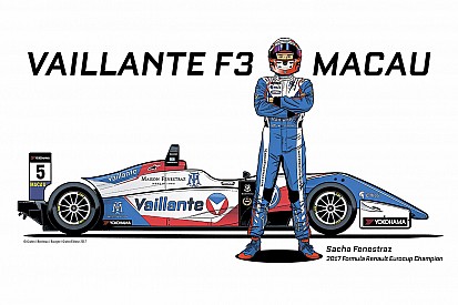 Sacha Fenestraz correrà a Macao con la livrea del team Vaillante