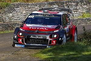 Loeb chocó en el inicio en Córcega