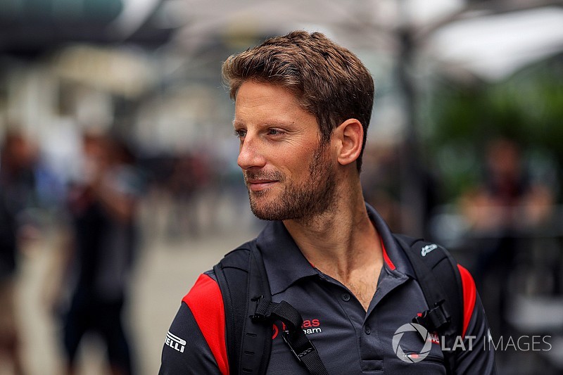 Romain Grosjean fue papá momentos antes del Año Nuevo