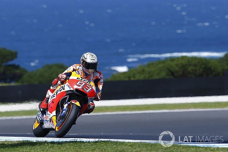 FP1 MotoGP Australia: Marquez tercepat, Dovizioso keempat