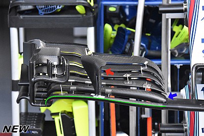 Williams met nieuwe voorvleugel naar Hockenheim