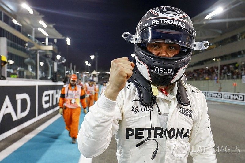 Pole position Valtteri Bottas, Mercedes AMG F1