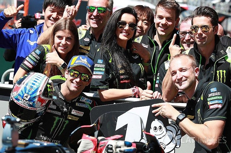 Ganador de la pole Johann Zarco, Monster Yamaha Tech 3