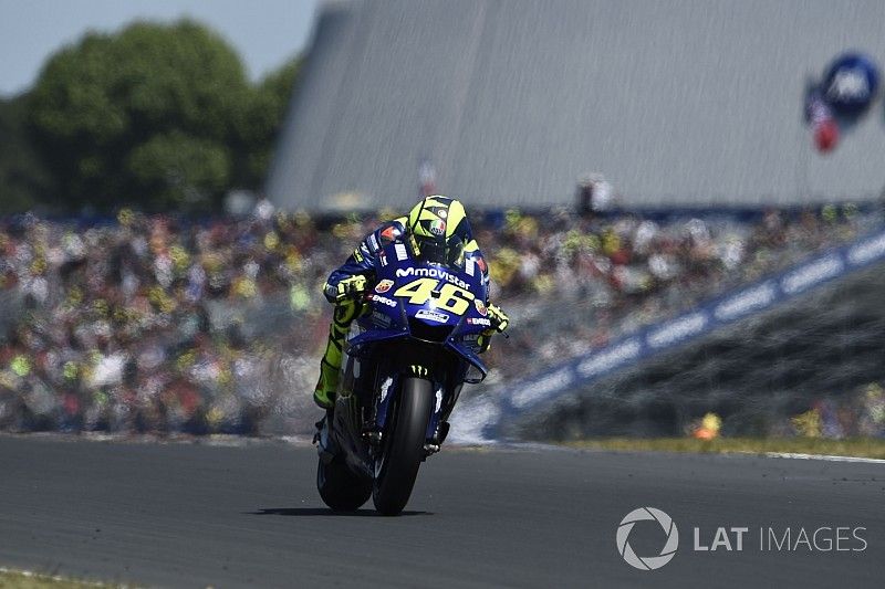 Valentino Rossi positif après son podium au Mans