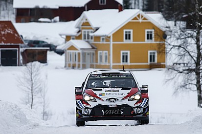 WRC Rallye Schweden: Toyota-Doppelführung zum Auftakt