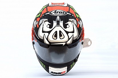 Fotogallery: il casco speciale di Maverick Vinales per il GP d'Aragon