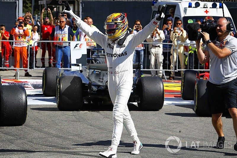 Hamilton veut "garder le même état d'esprit" qu'à Spa et Monza