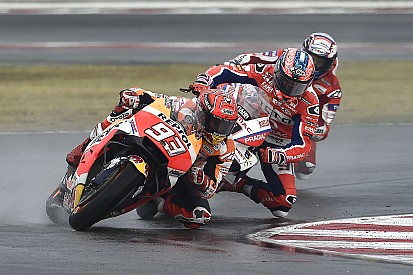 Marquez ha vinto con i dischi freno in carbonio nel diluvio di Misano!