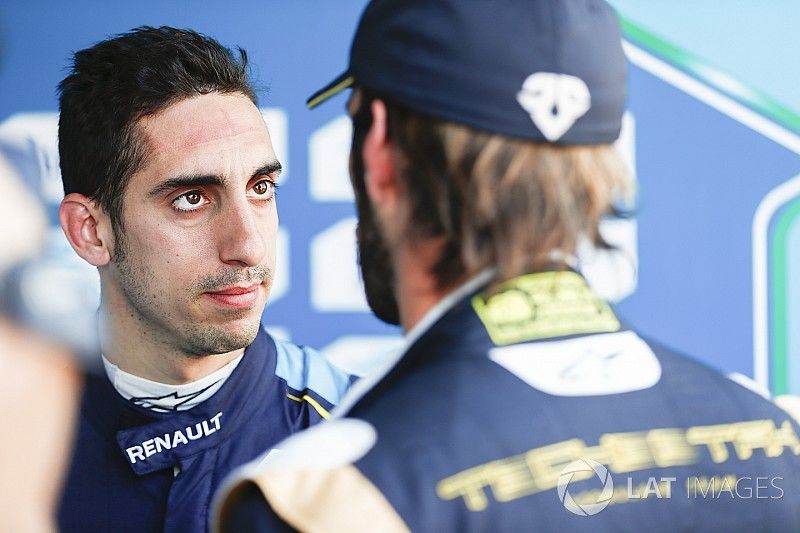 Sébastien Buemi, Renault e.Dams, et Jean-Eric Vergne, Techeetah