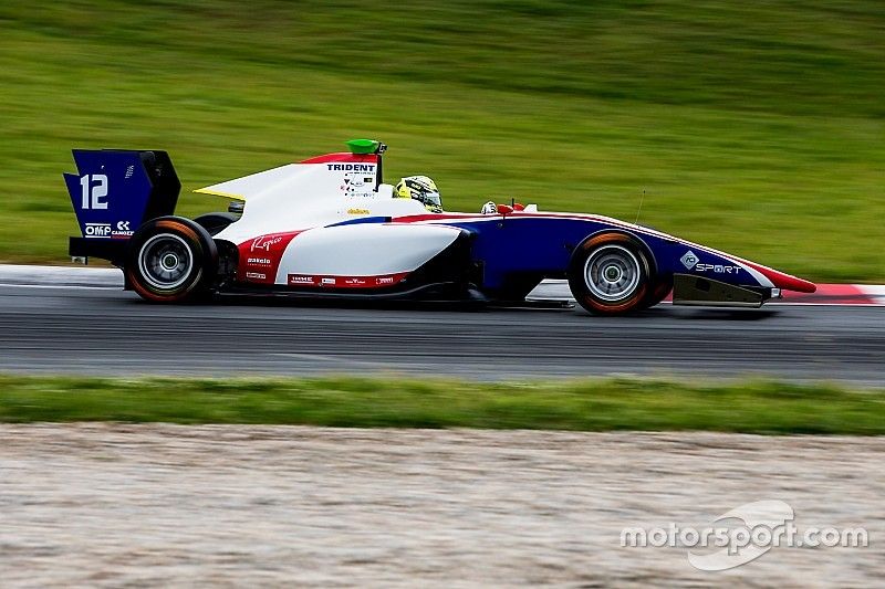Boccolacci, al frente del último día de test de GP3 en Barcelona
