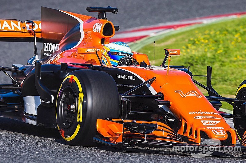 Premier roulage pour la nouvelle McLaren