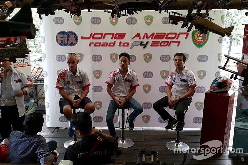 David Sitanala akan berlaga di Formula 4 Tiongkok musim 2017