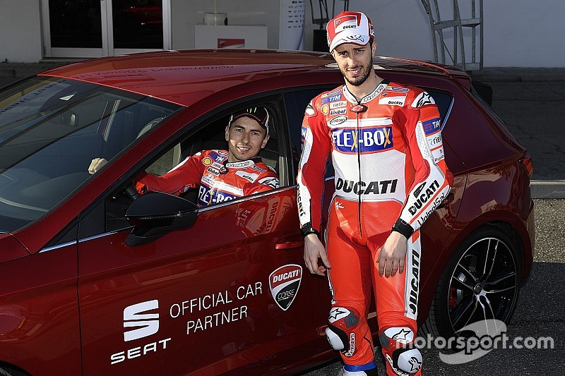 Produsen mobil Spanyol resmi sponsori Ducati
