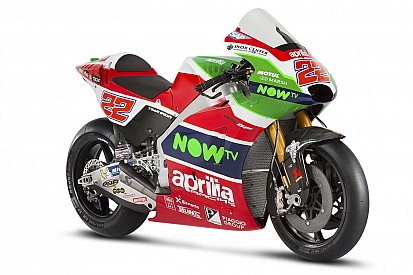 Aprilia показала раскраску мотоцикла MotoGP 2017 года