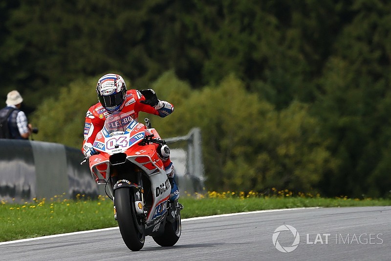 MotoGP Austria: Dovizioso puncaki warm-up, Rossi keenam