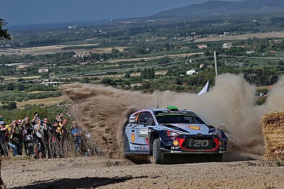 Italy WRC: Paddon takes narrow lead as Meeke crashes