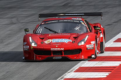 Scuderia Praha Ferrari on pole for the inaugural 24H Portimão