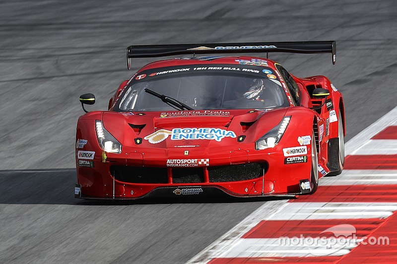 Scuderia Praha Ferrari on pole for the inaugural 24H Portimão
