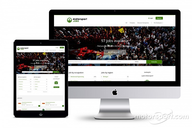Motorsport Network lanza su nuevo proyecto global: Motorsportjobs.com