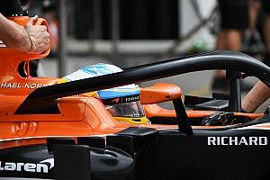 Formula 1's Halo tests are "pretty scary"