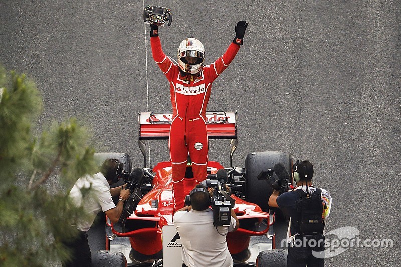 Com vitória, Vettel dispara na liderança do campeonato; veja
