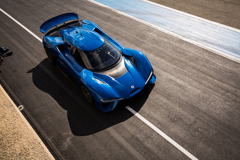 NIO EP9 unjuk gigi di Goodwood 2018